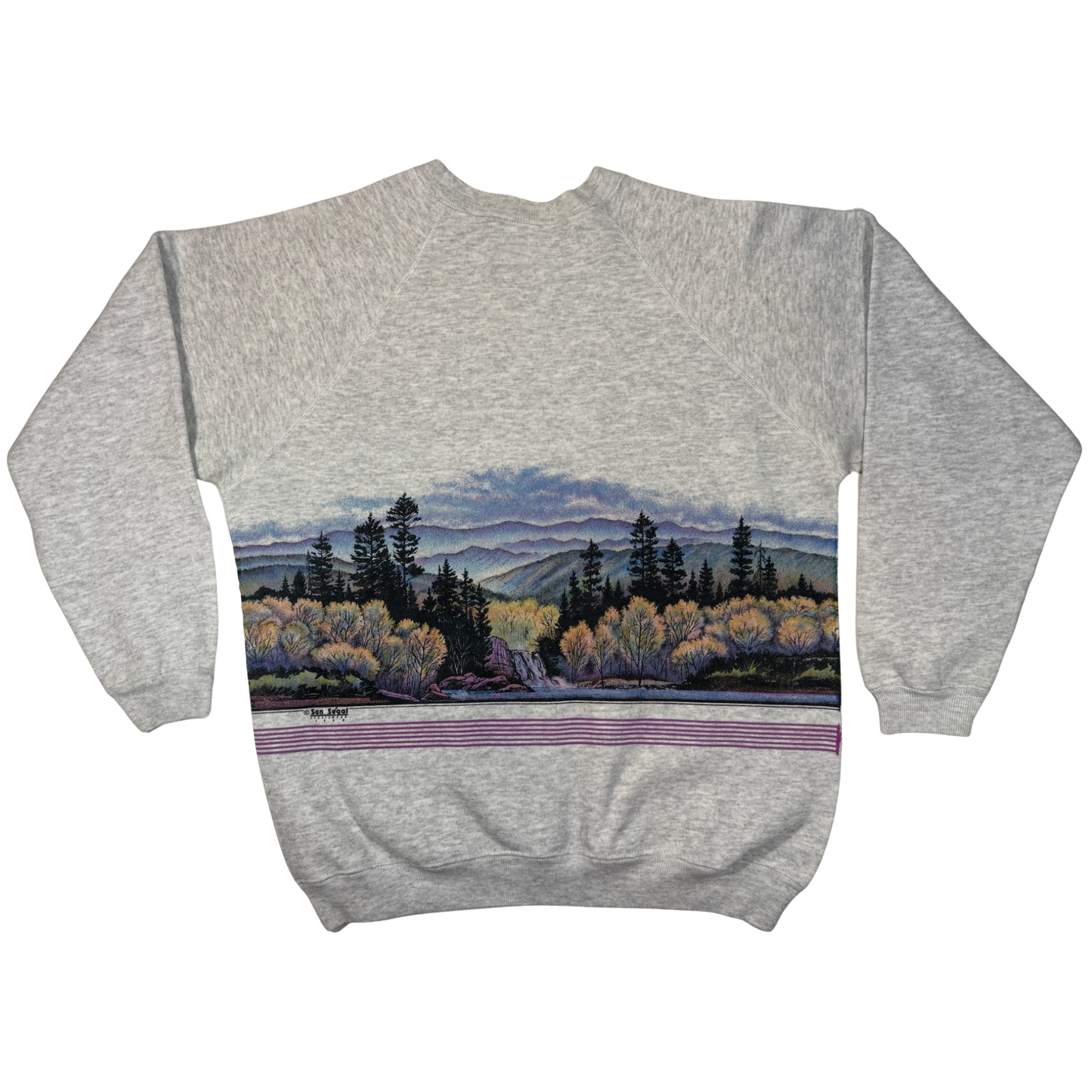 Vintage 90's Colorado Tree Line Crewneck