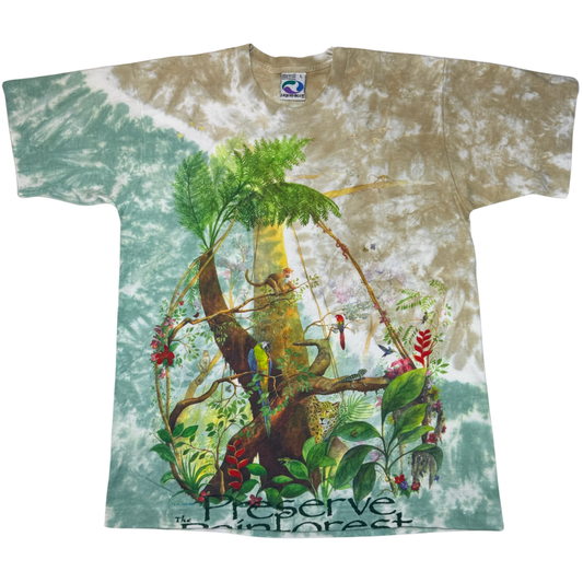 Vintage Liquid Blue Rainforest T Shirt