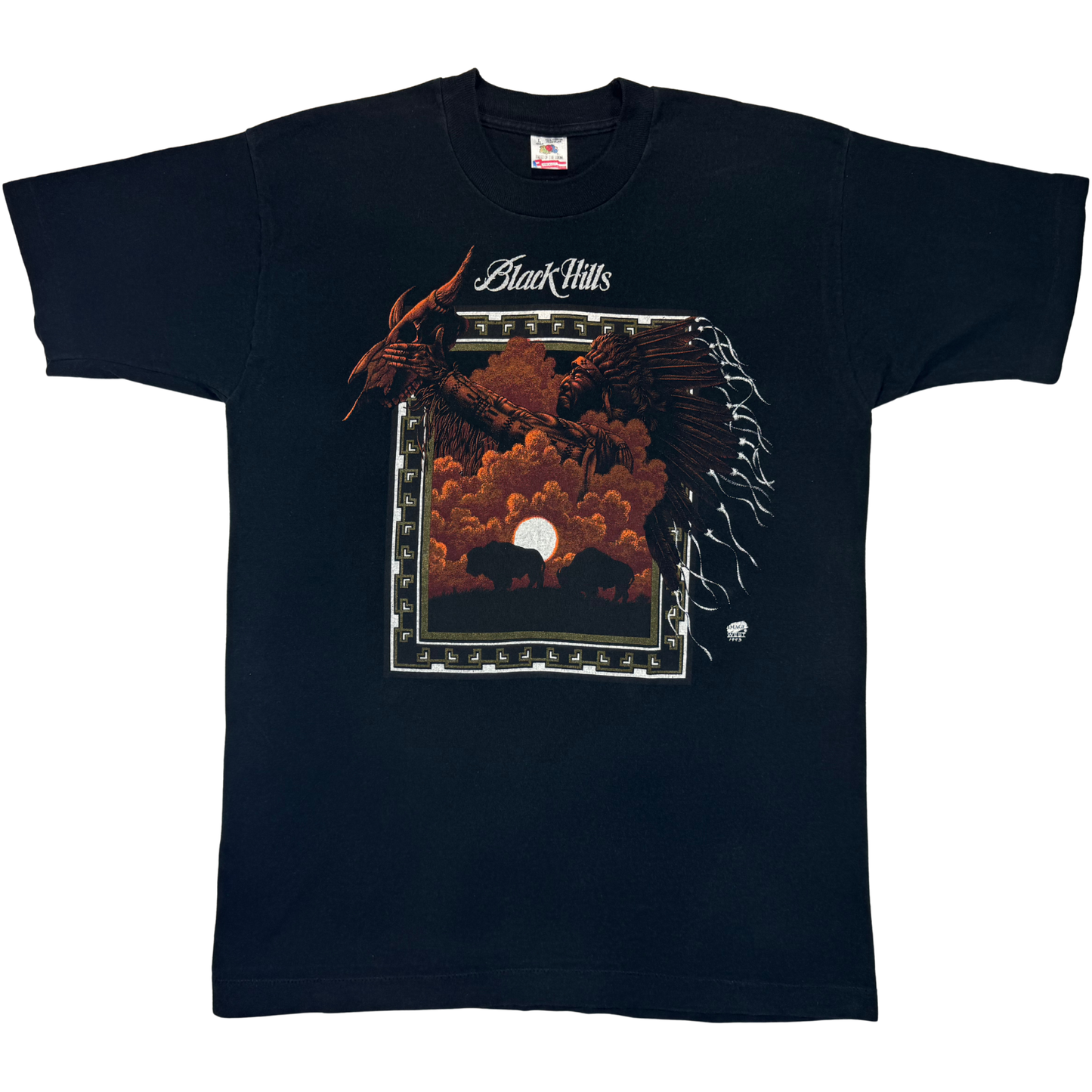 Vintage 90's Native American Single Stitched T Shirt