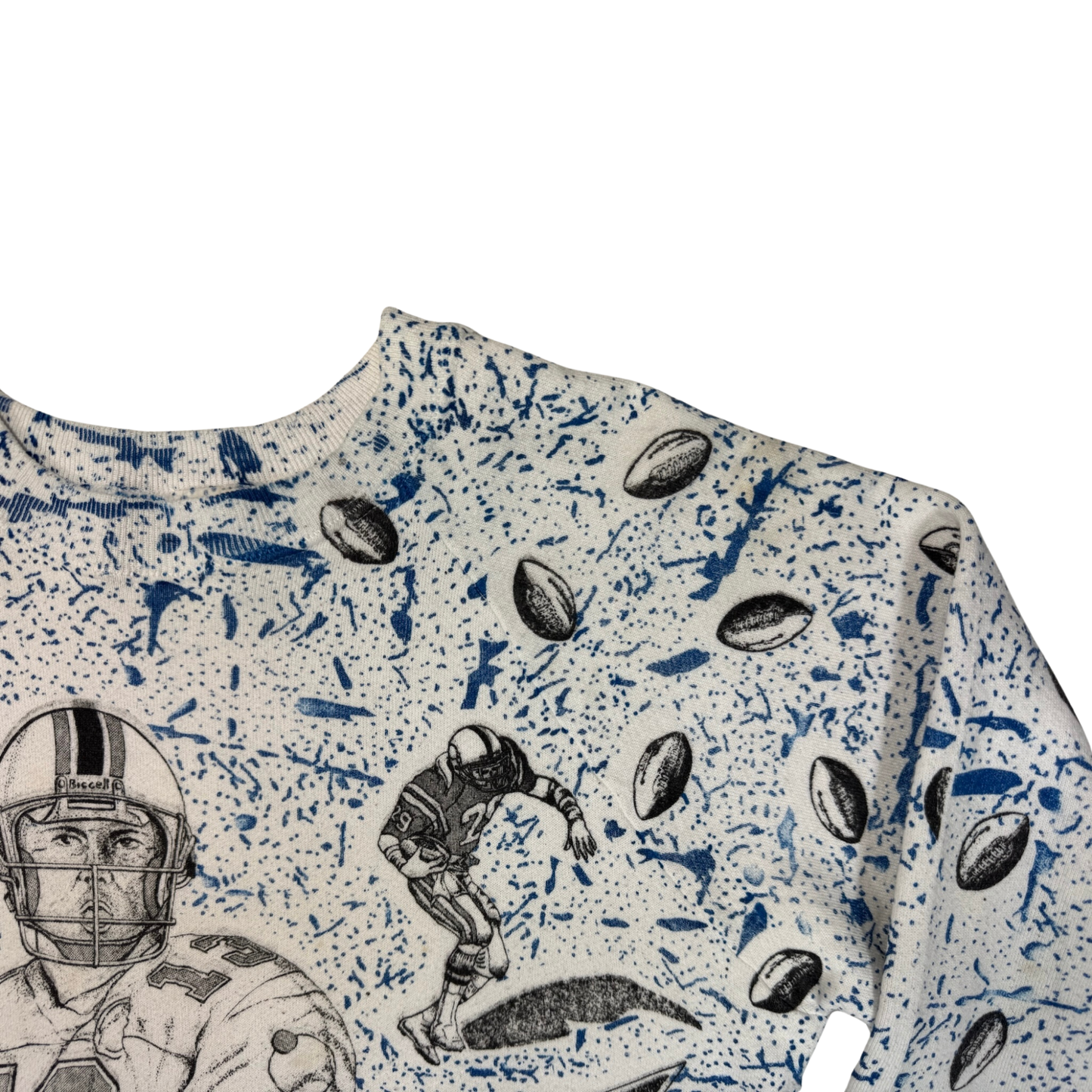 Vintage 90's Football Crewneck