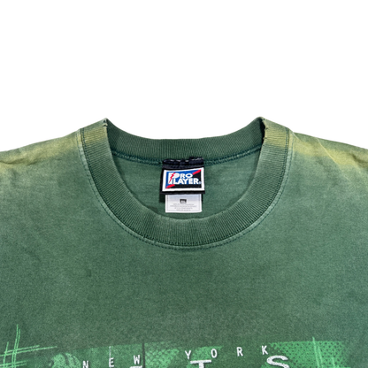 Vintage 90's Distressed NFL New York Jets Pro Player T Shirt