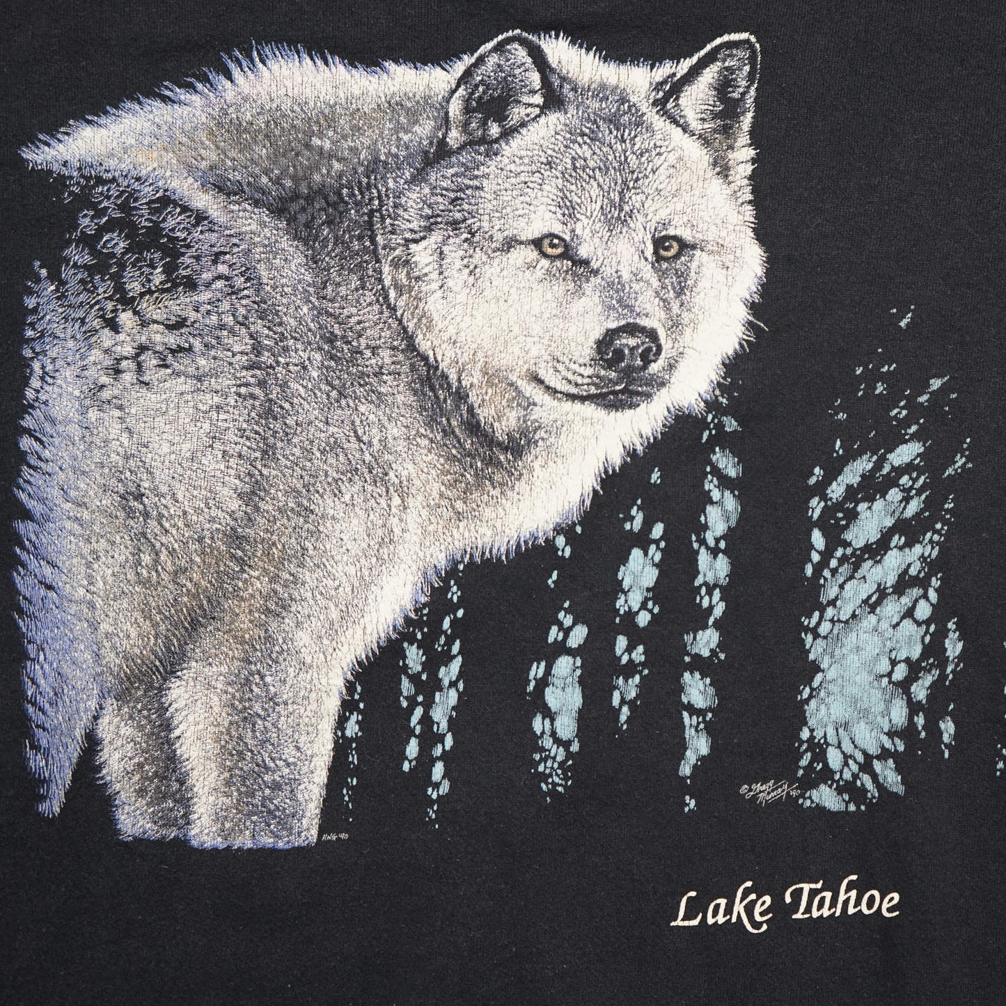 Lake Tahoe Wolf Crewneck