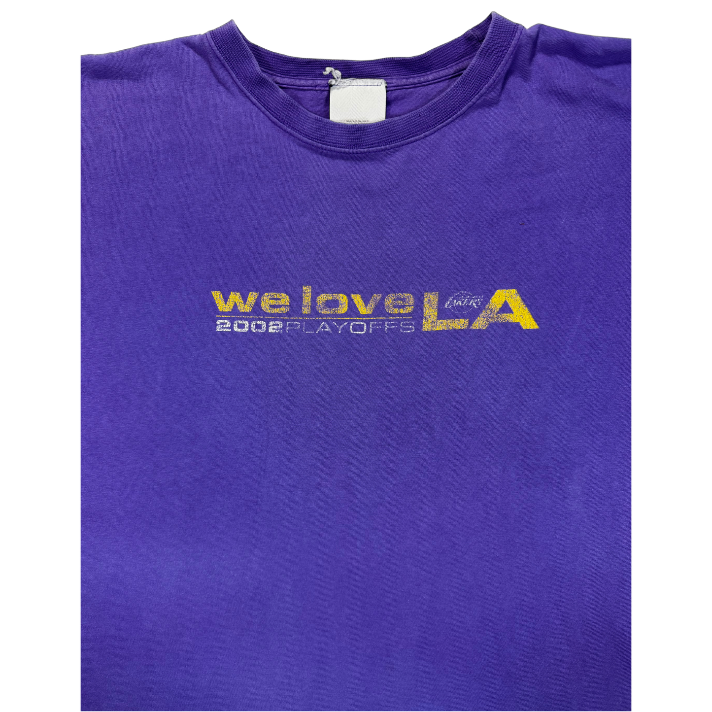 Y2K LA Lakers 2002 Playoffs Promo T Shirt