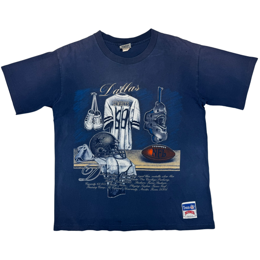 Vintage 90's NFL Dallas Cowboys Nutmeg T Shirt