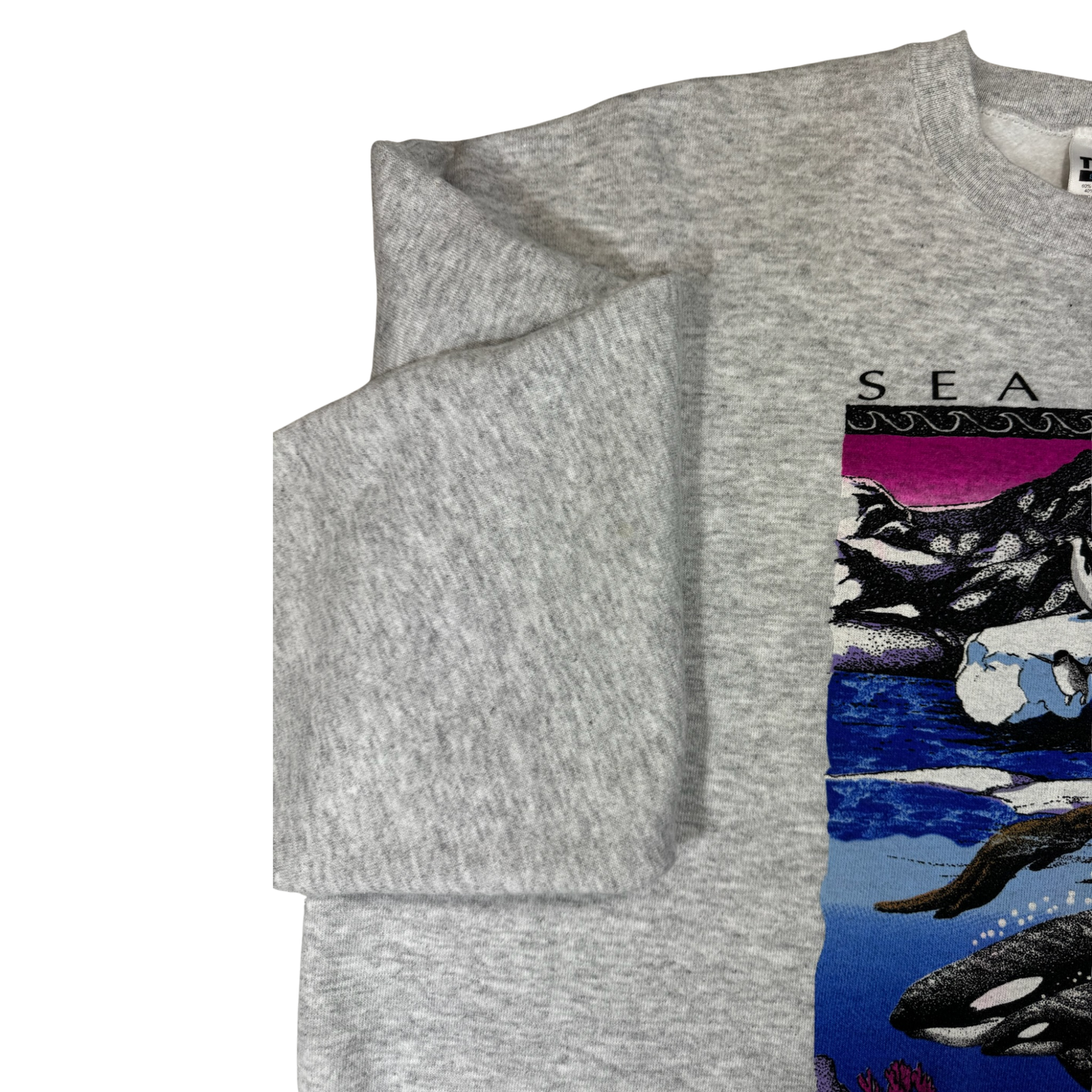Vintage 90's Sea World Marine Life Crewneck