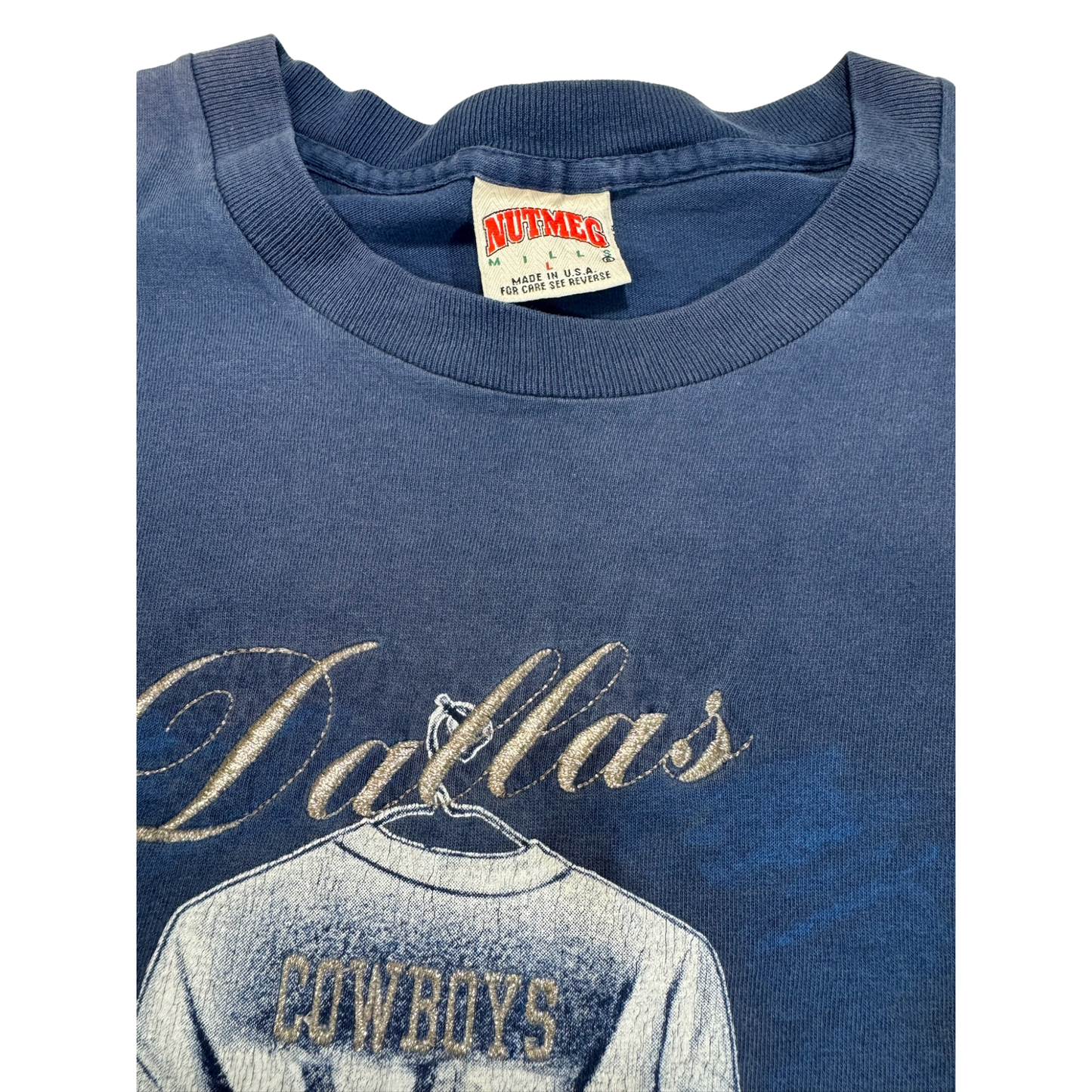Vintage 90's NFL Dallas Cowboys Nutmeg T Shirt