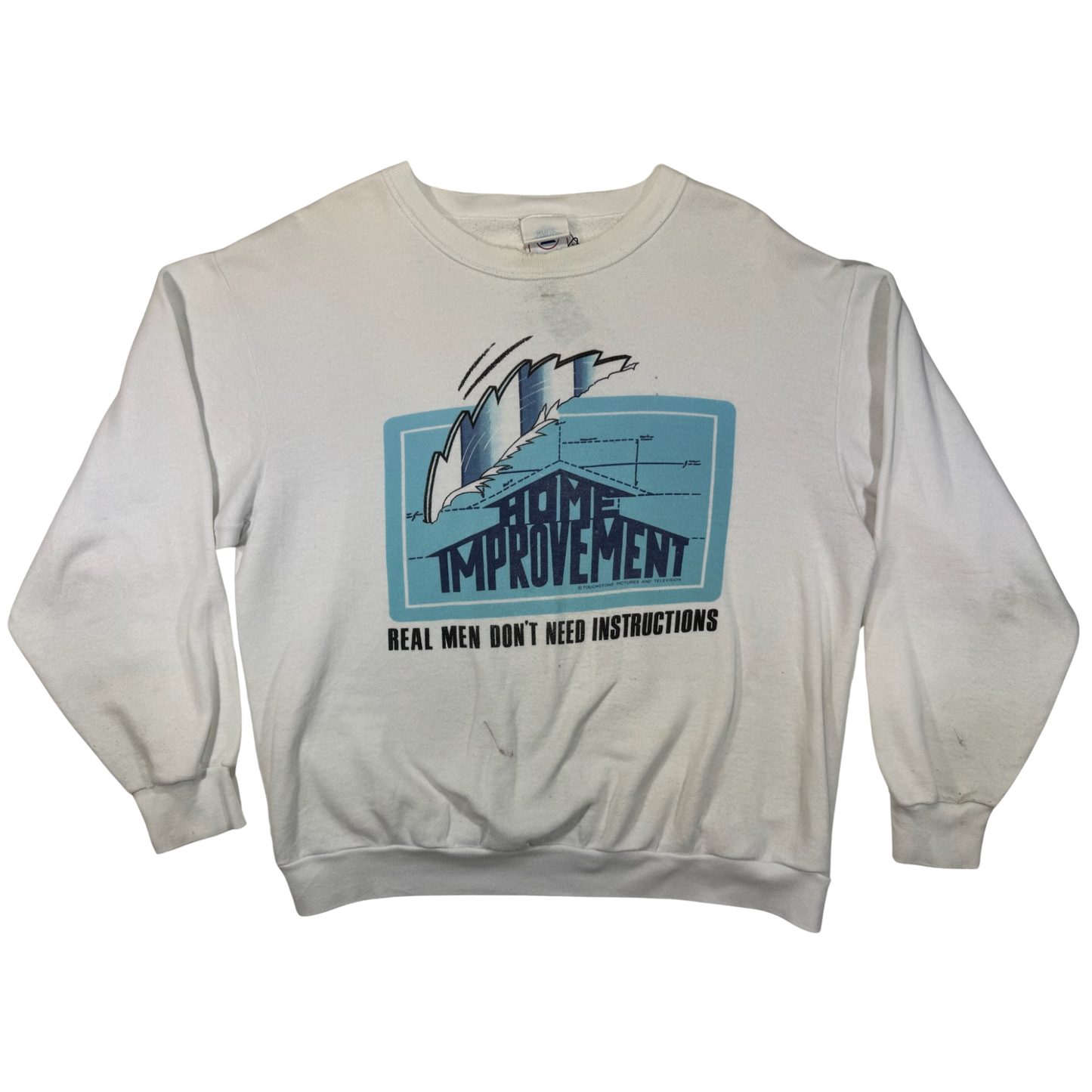 Vintage Distressed Home Improvement Crewneck
