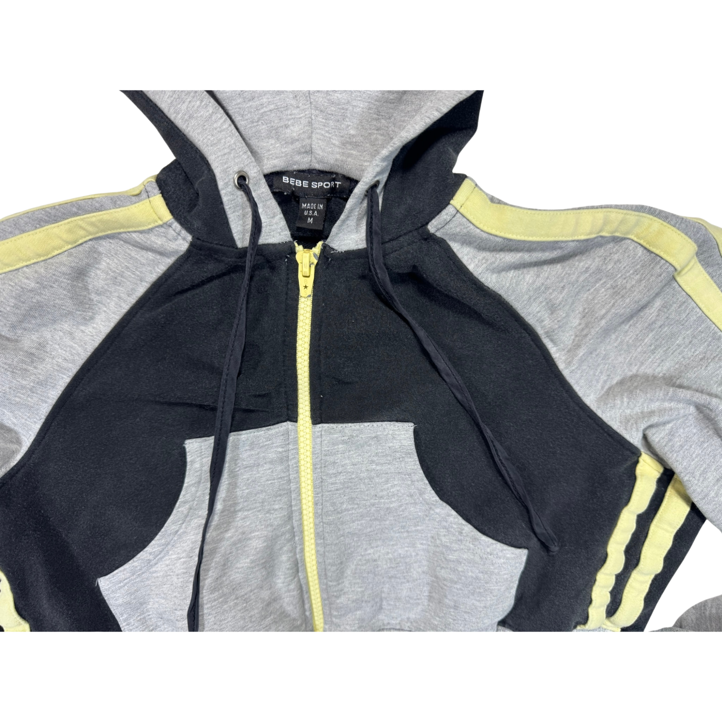 Y2K Bebe Cropped Hoodie