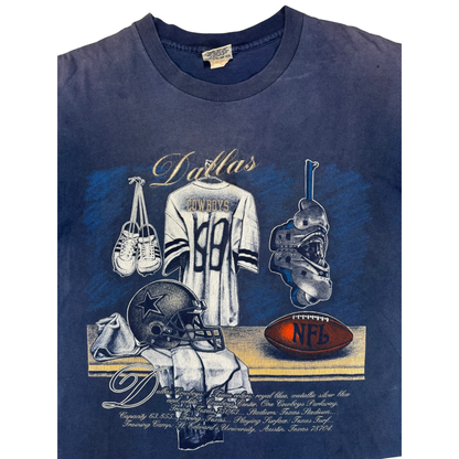 Vintage 90's NFL Dallas Cowboys Nutmeg T Shirt