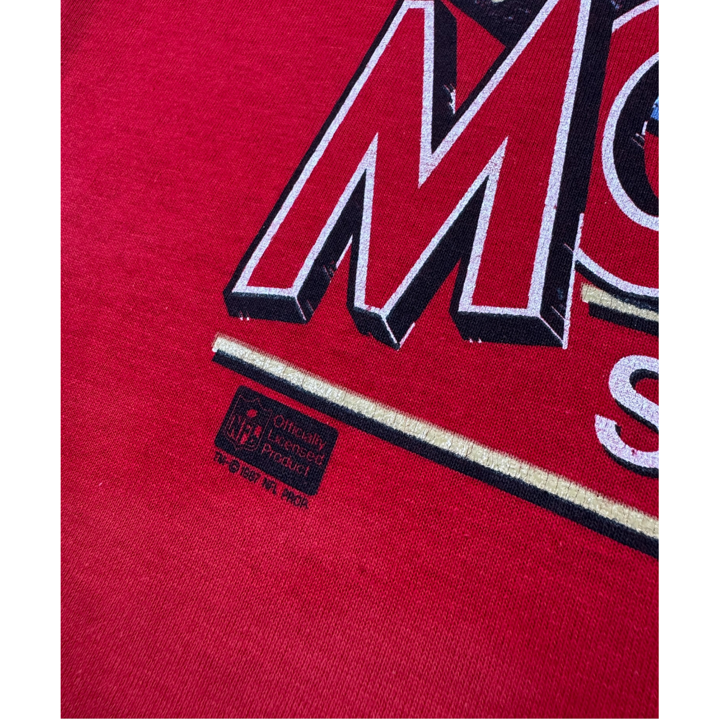 Vintage 80's Joe Montana San Francisco 49ers Salem T Shirt