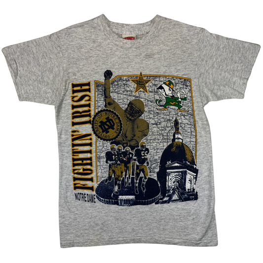 Vintage Norte Dame Football Nutmeg T Shirt