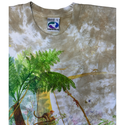 Vintage Liquid Blue Rainforest T Shirt