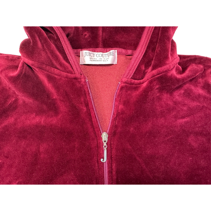 Y2K Juicy Couture Velour Hoodie